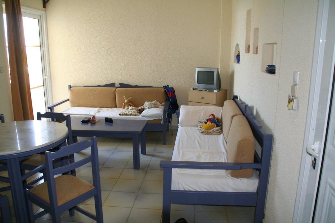 Wohn- / Schlafraum Familienzimmer Kastalia Village & Saint Nikolas Hotel