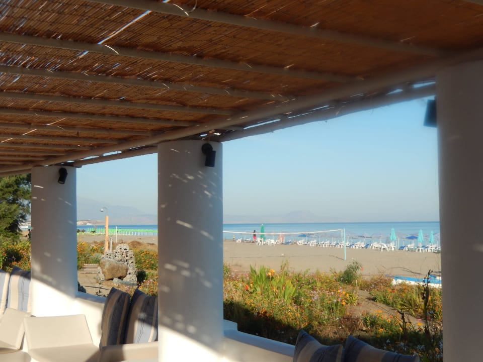Aus eine der angelegten Chillecken ,traumhaft Golden Beach Rethymnon
