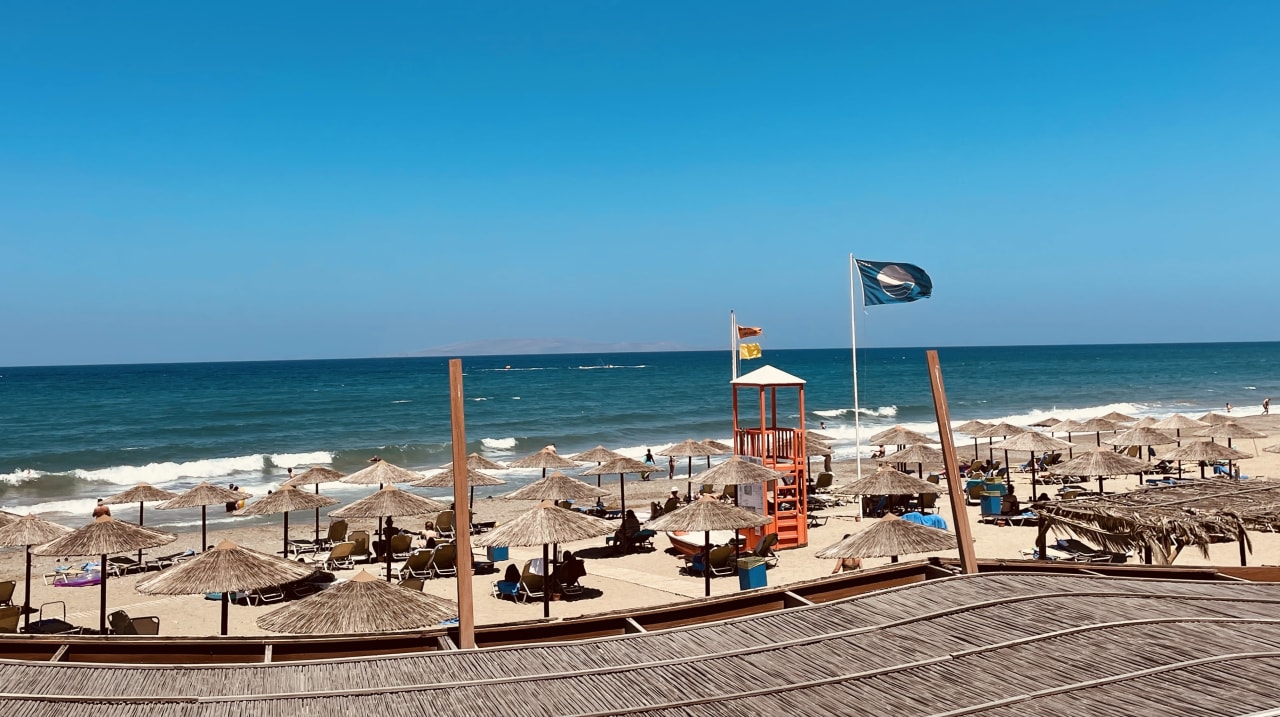 Ausblick Apollonia Beach Resort & Spa