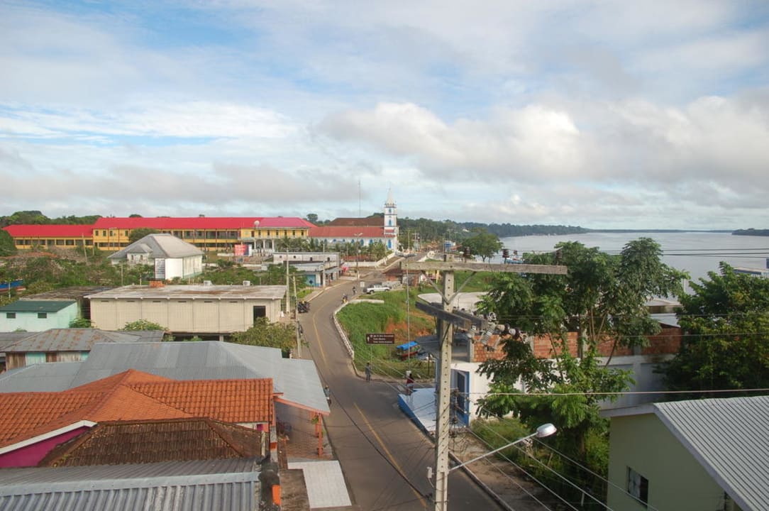 Ausblick von der Hotelterrasse Pousada Rio Negro Guesthouse
