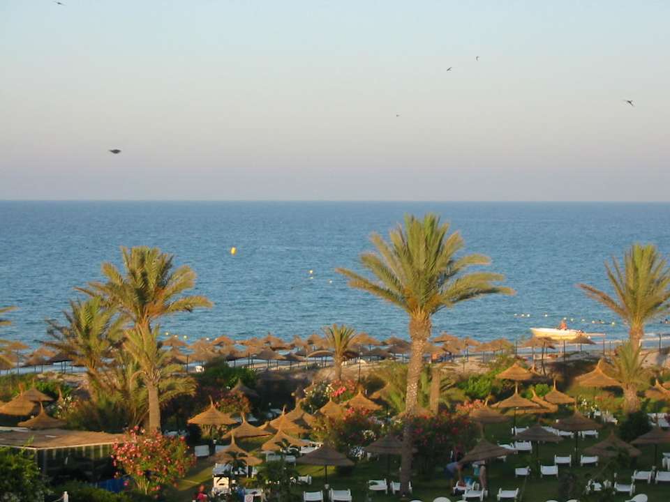 Unser Ausblick 2wochen lang Mahdia Beach & Aquapark