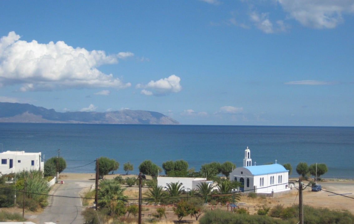 Ausblick von der Terrasse Filoxenia Apartments