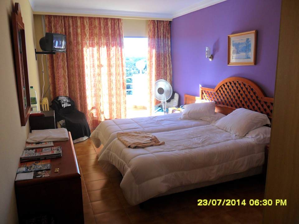 Vom Eingang aus Bei Juan Playa Blanca