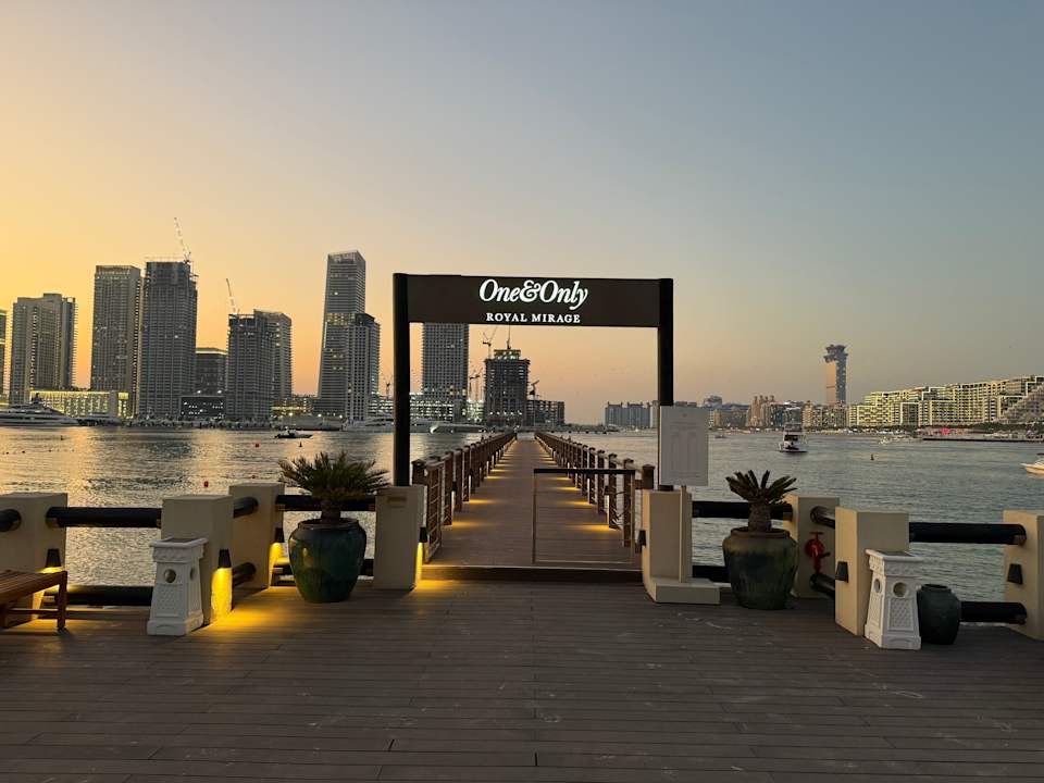 Ausblick One&Only Royal Mirage Resort Dubai at Jumeirah Beach