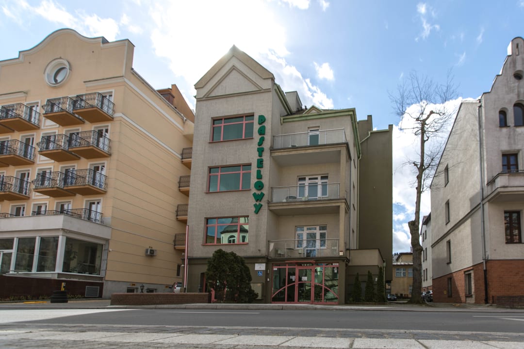 Außenansicht Pensjonat Pastelowy
