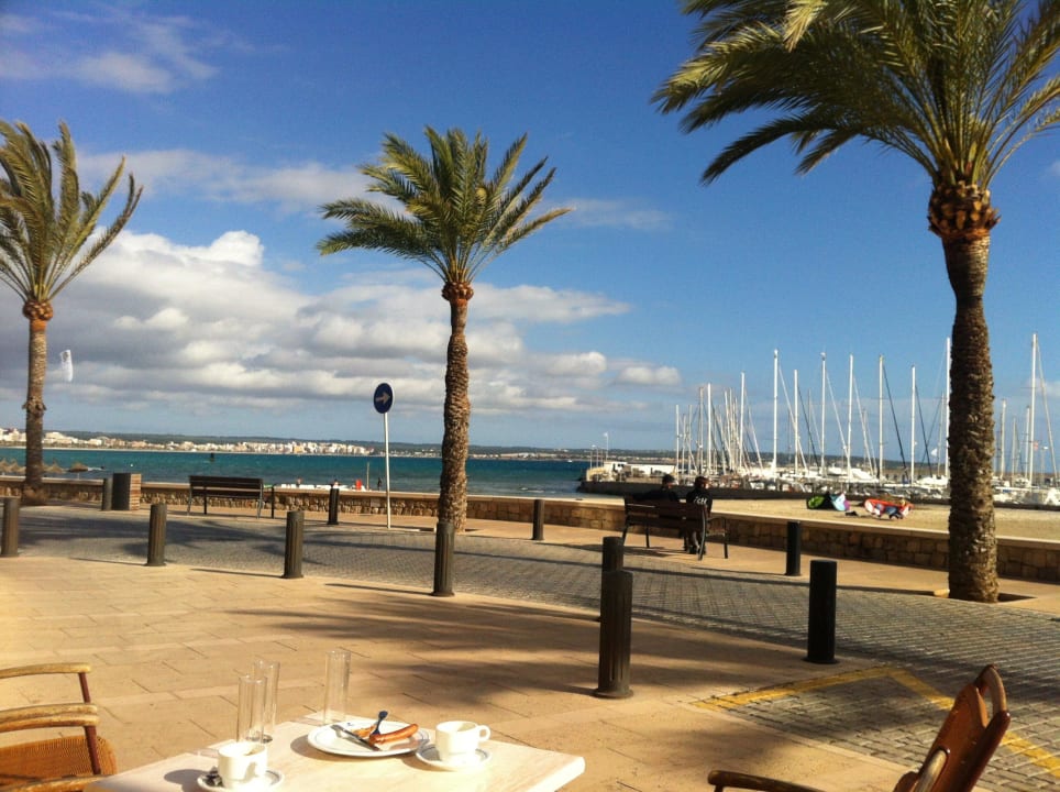 Mit diesem Ausblick kommt Urlaubsstimmung auf .. Hotel Las Arenas