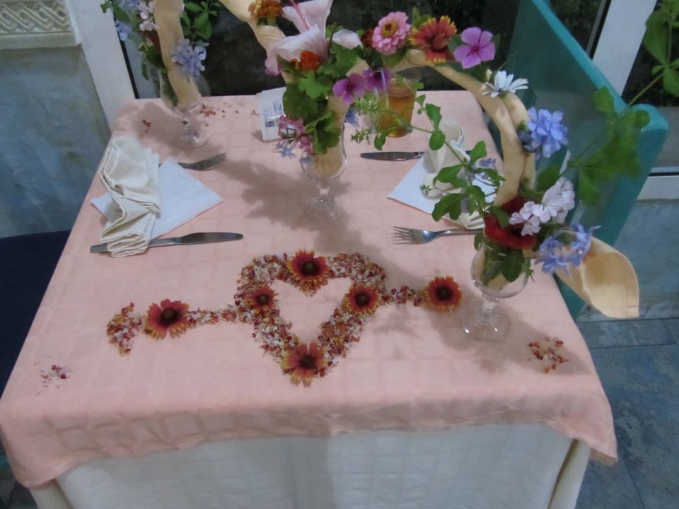 Tisch deko Houda Golf & Beach Club