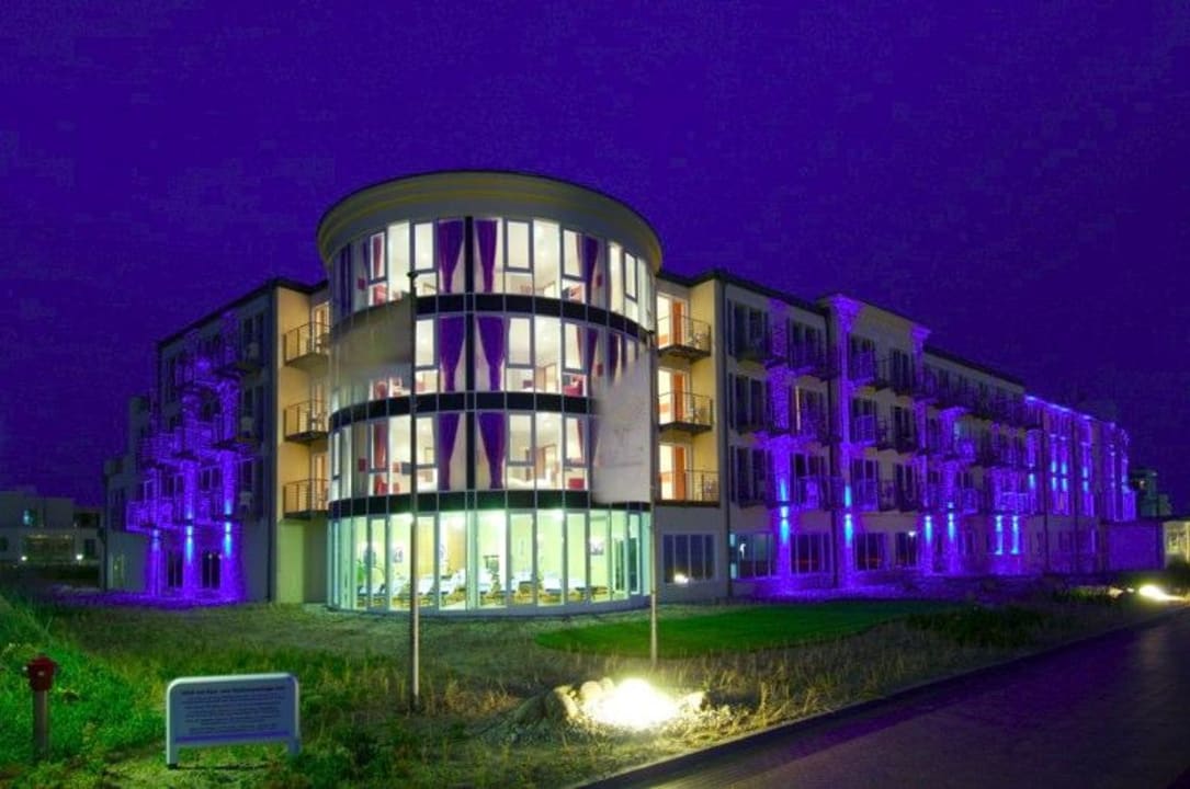 Georgshöhe bei nacht Strandhotel Georgshöhe