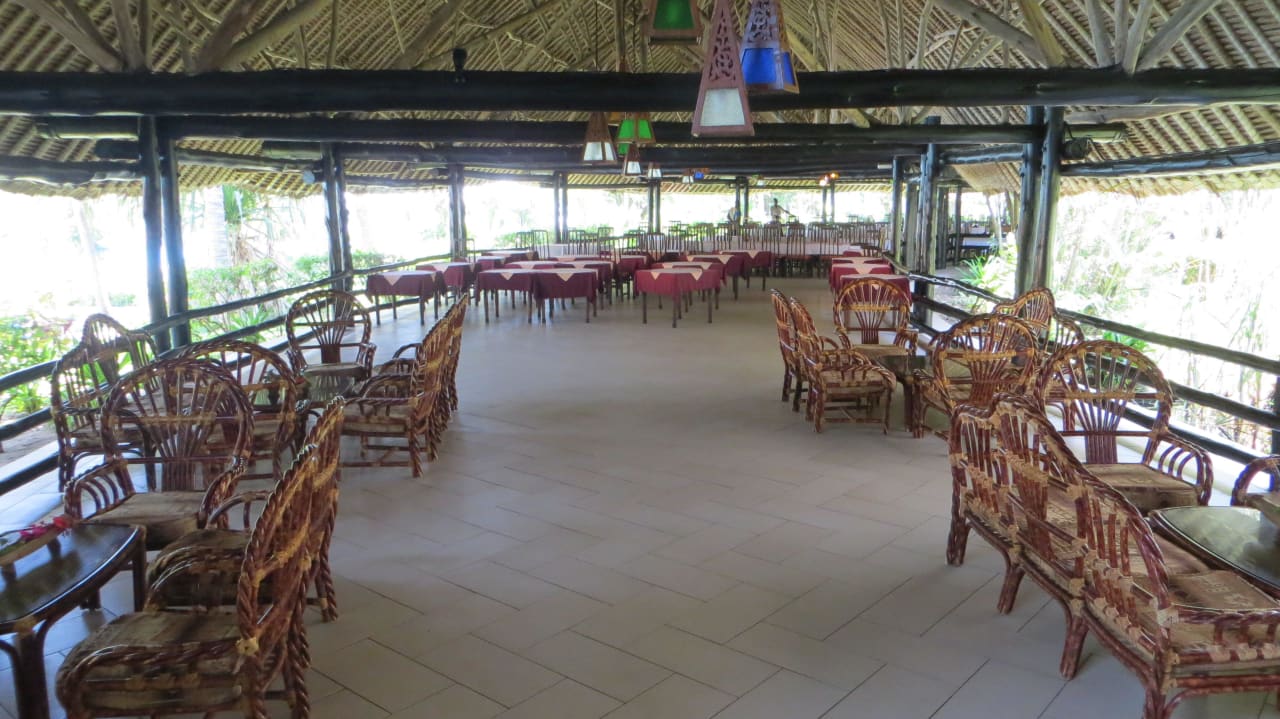 Die Aussenseite des Buffetrestaurant`s Hotel Southern Palms Beach Resort