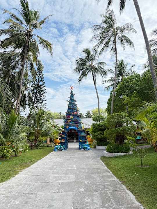 Gartenanlage Villa Park Sun Island