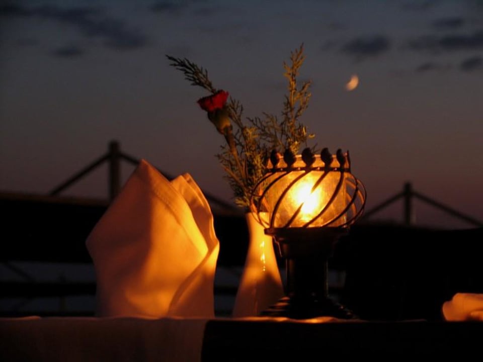 Strandromantik im Fischrestaurant Melas Holiday Village