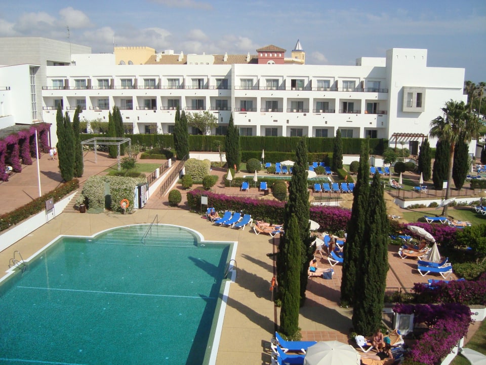 Blick vom Zimmer Fuerte Conil-Resort