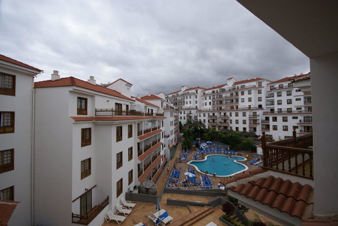 Bild ist von unserem Balkon gemacht. Apartamentos Casablanca