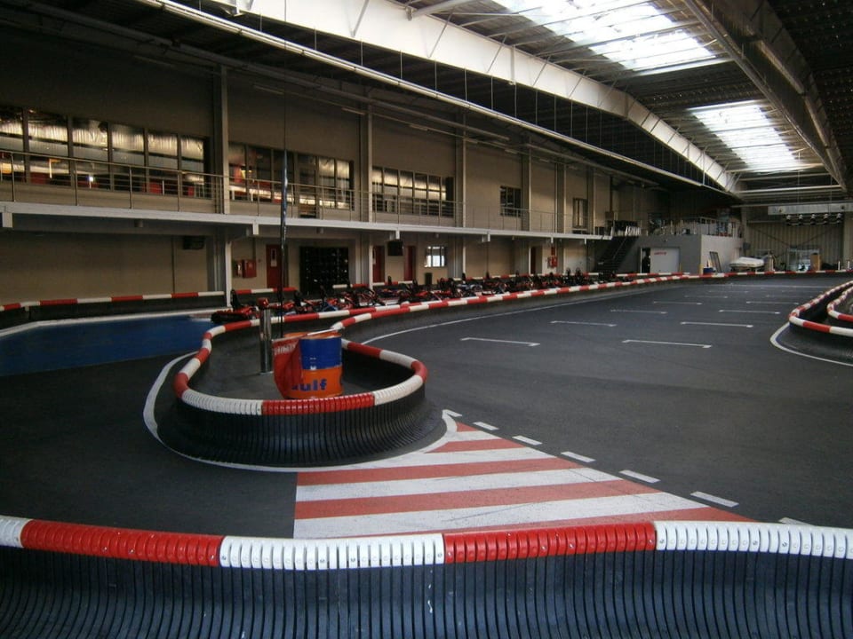 Gokart-Bahn des Hotels Silver Hotel & Gokart Center