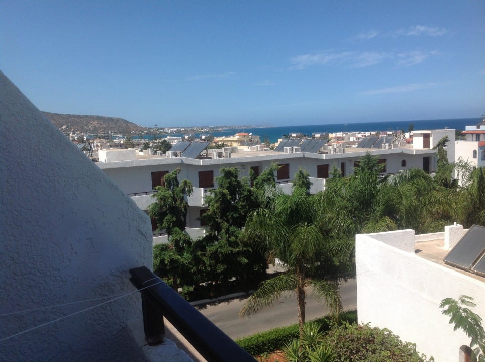 Blick vom Balkon Sentido Kyknos Beach Adults Only 16+