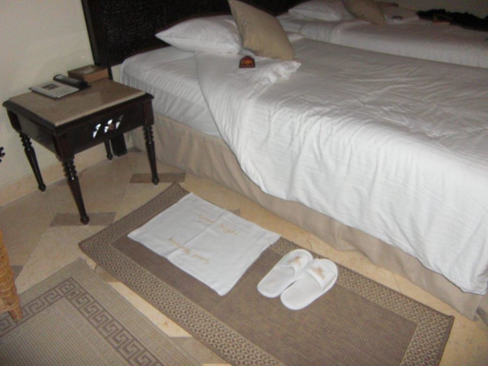 Vor dem Schlafengehen Steigenberger ALDAU Beach Hotel