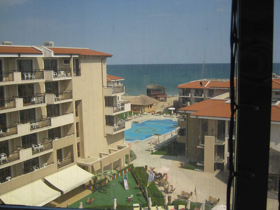 Aussicht aus dem Fahrstuhl (5. Etage) HVD Clubhotel Miramar