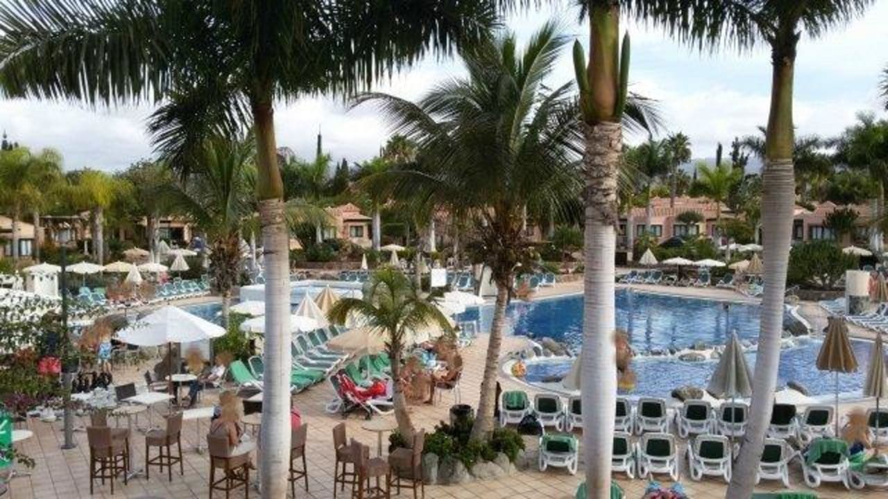 Der Blick von der Lobby allsun Hotel Esplendido