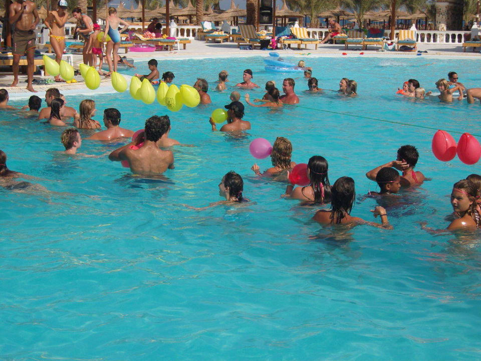 Wasserspiele am/im Activepool Beach Albatros Resort