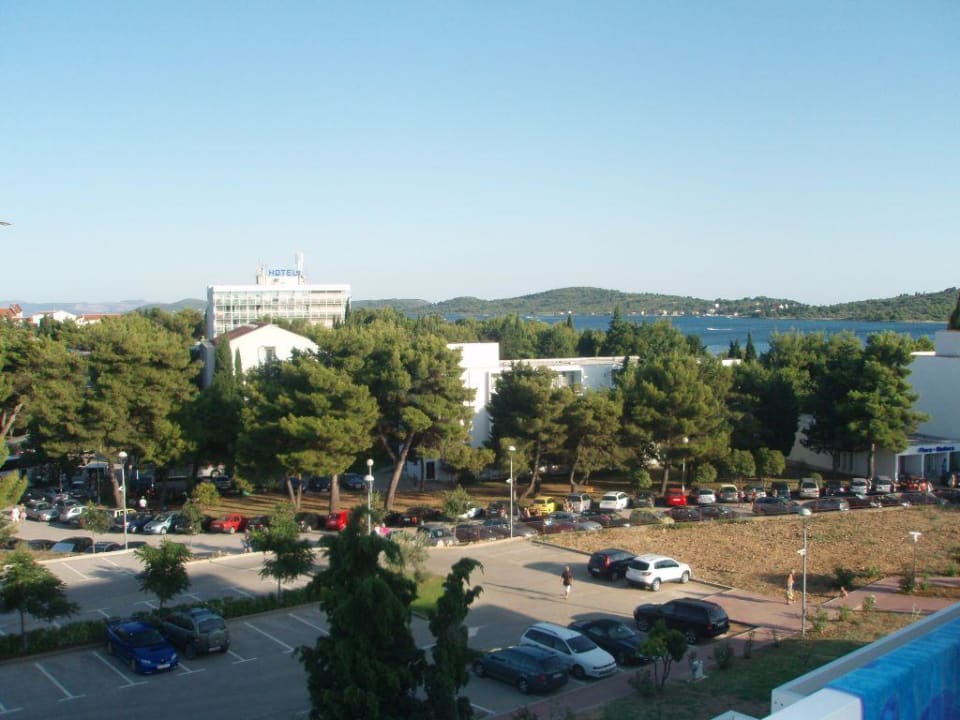 Outside of the hotel Hotel Olympia