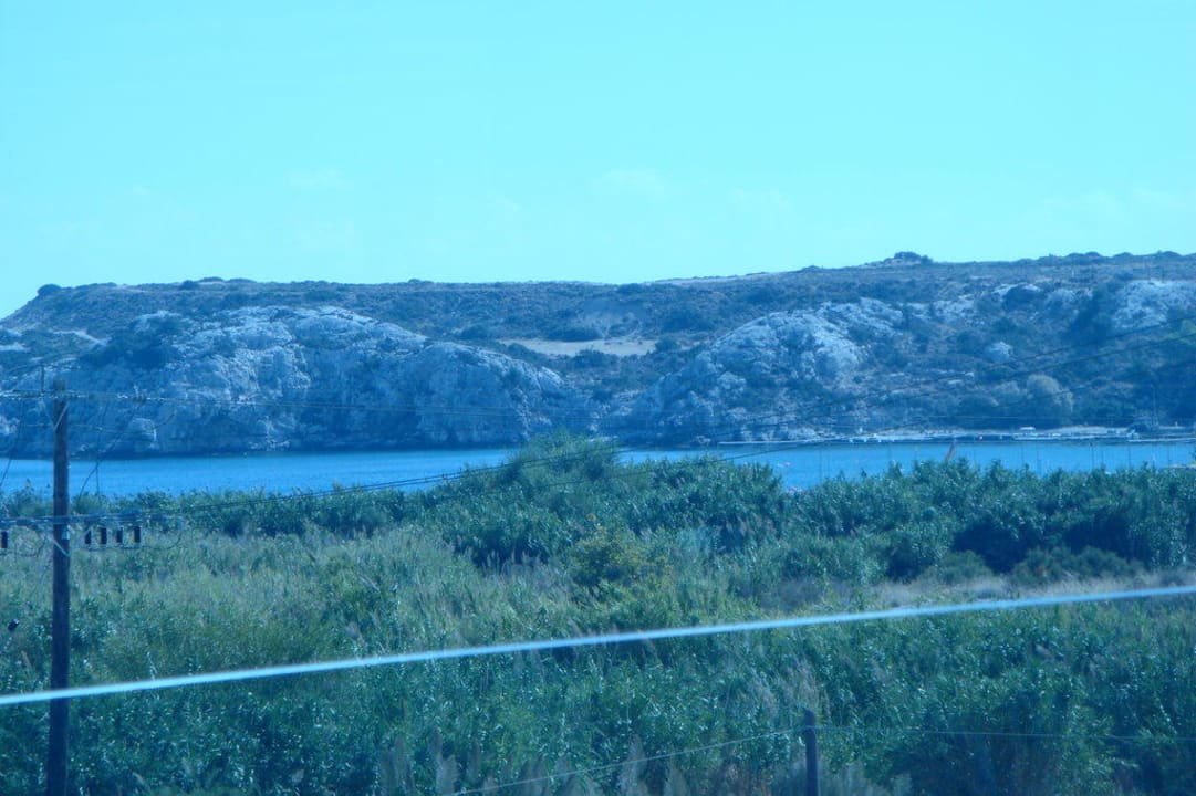 Ausblick über die Bucht Atlantica Mikri Poli Rhodes
