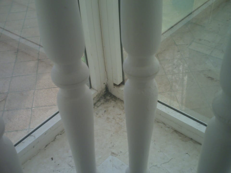 Treppenaufgang überall Dreck Calimera One Resort Jockey