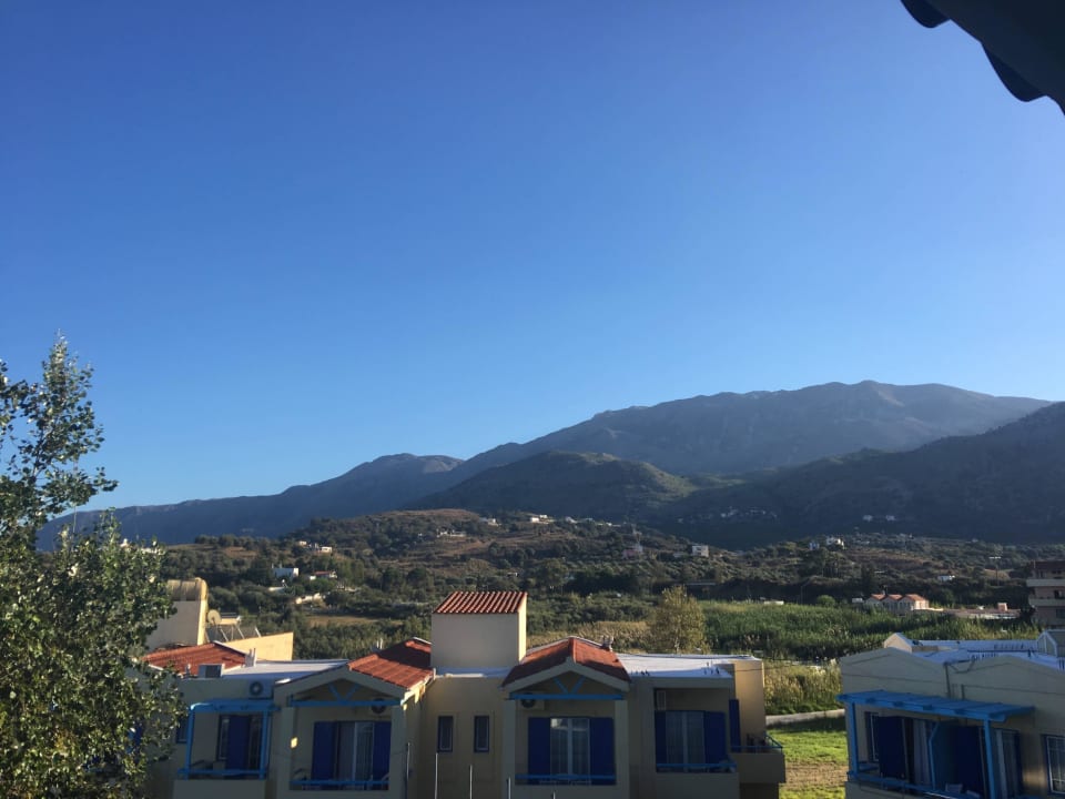 Blick vom Balkon  Hotel Corissia Princess