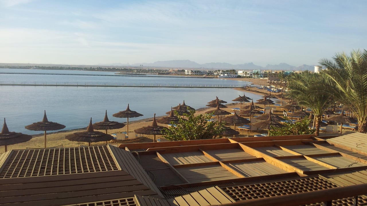 Blick vom Restaurant Beach Albatros Resort