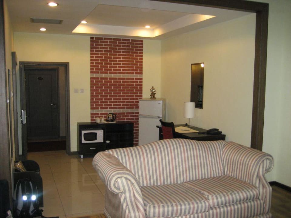 Küchenecke Warwick International Apartments Beijing