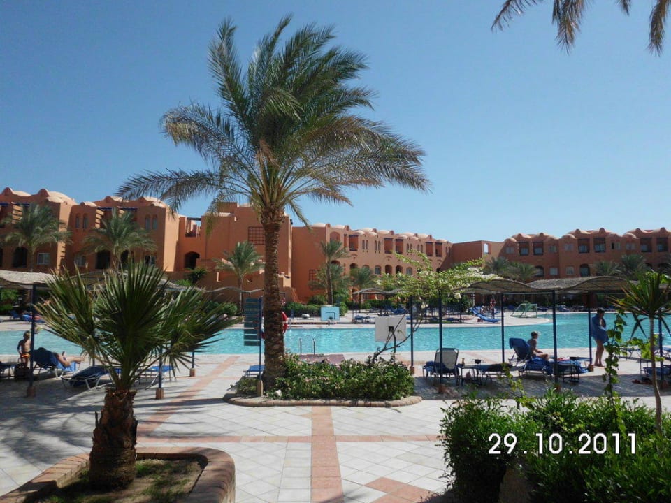 Der Hauptpool Jaz Makadi Oasis Resort