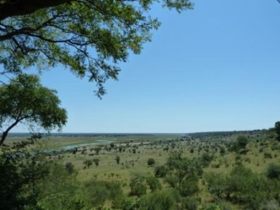 Ausblick vom Zimmer Nr. 10 Hotel Muchenje Safari Lodge