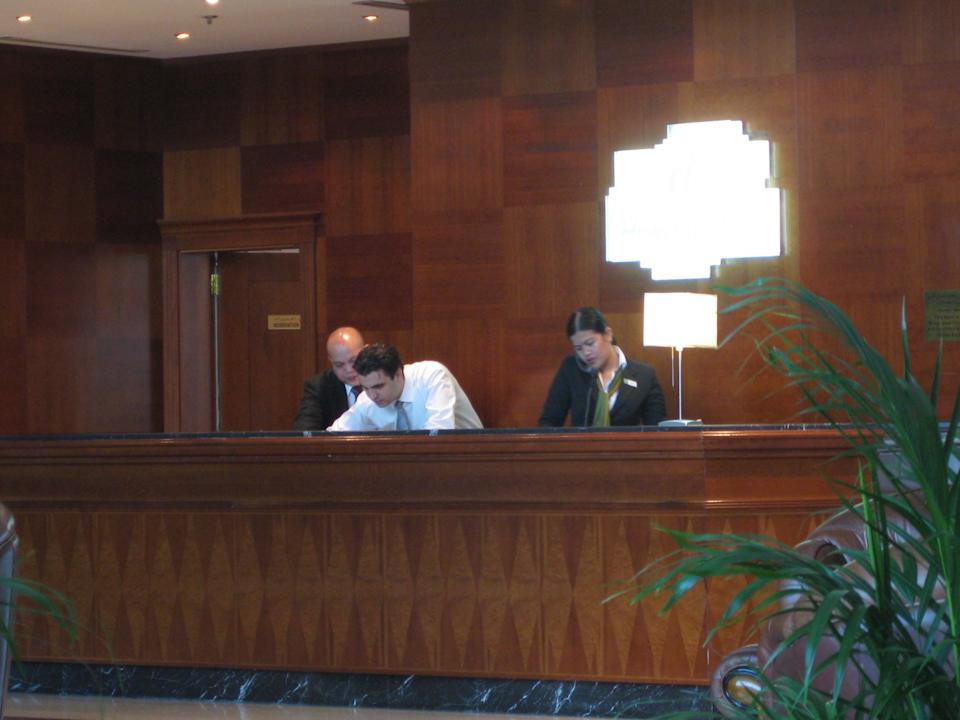 Rezeption Grand Excelsior Hotel Sharjah