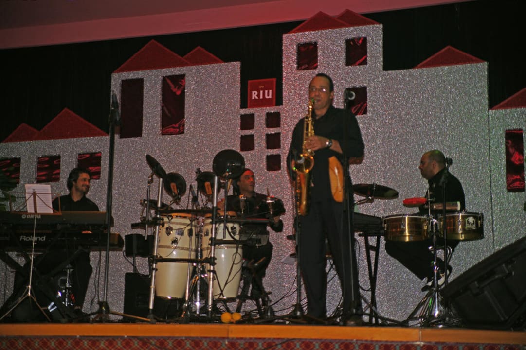 Band im Ballsaal Hotel Riu Madeira