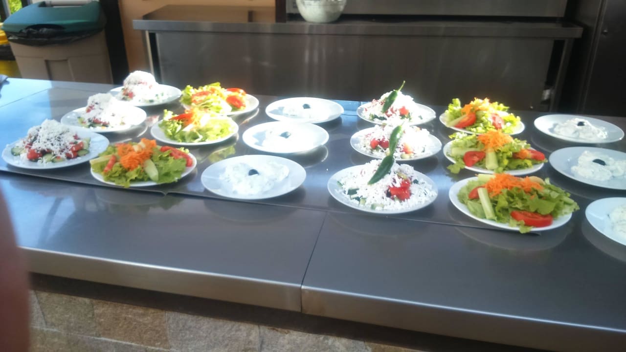 Jedna z kolacji Bella Vista Beach Club