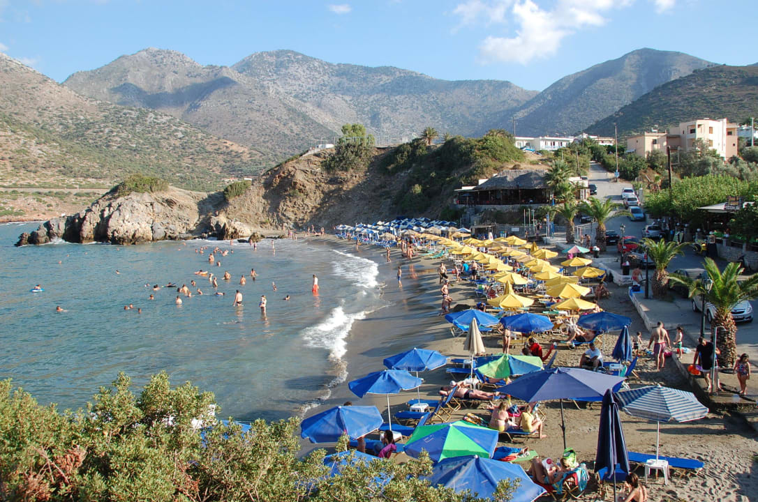  Oberhalb der Promenade  zum Strand Hotel Xidas Garden 