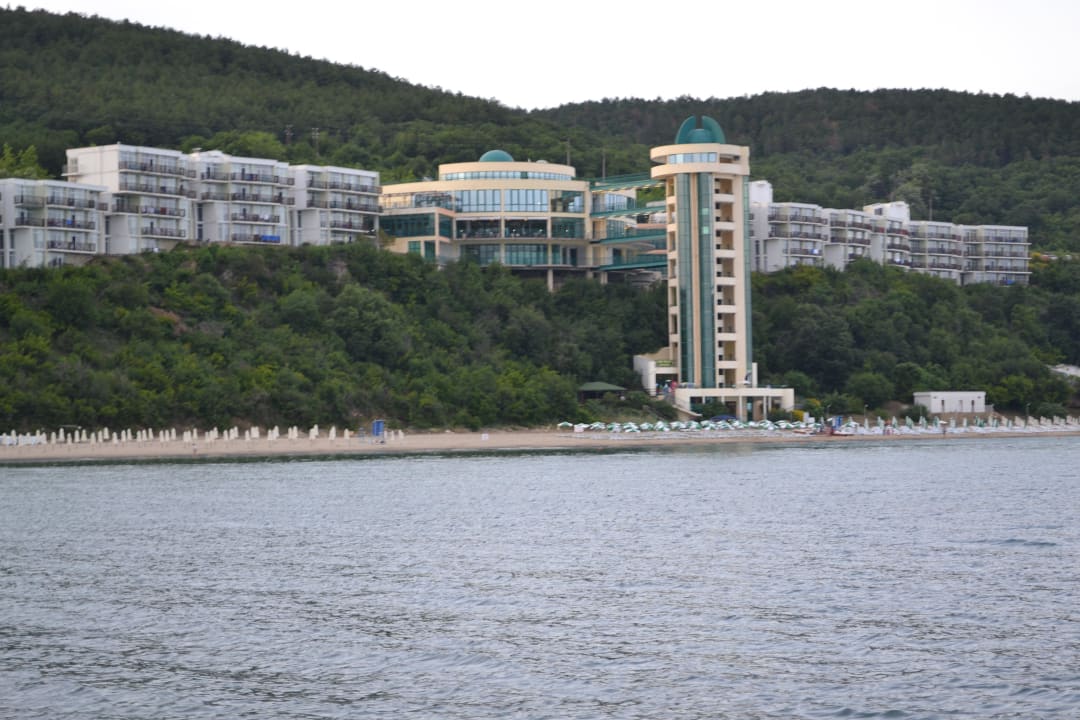 Widok z morza. Paradise Beach Hotel