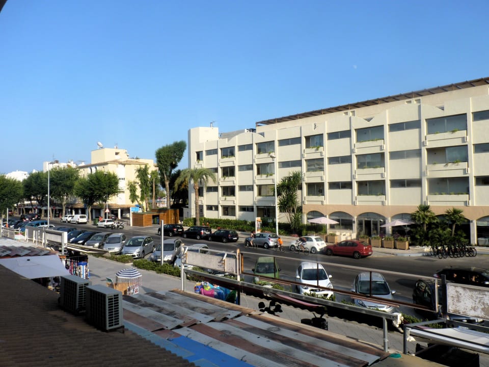 Aussicht aus unserem Zimmer Alcudia Garden Aparthotel