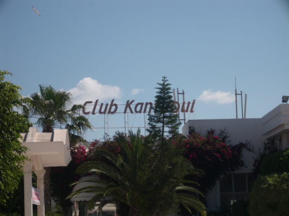 Das Erste, was man sieht El Mouradi Club Kantaoui
