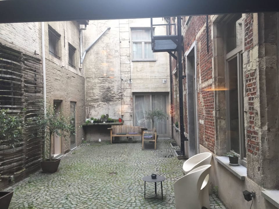 Innenhof Hotel Matelote