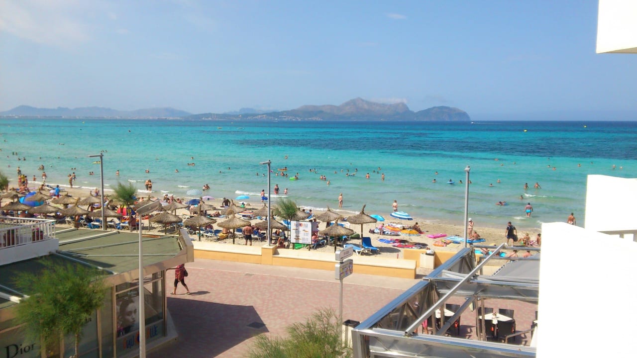 Blick vom Apartmentbalkon THB Gran Bahía