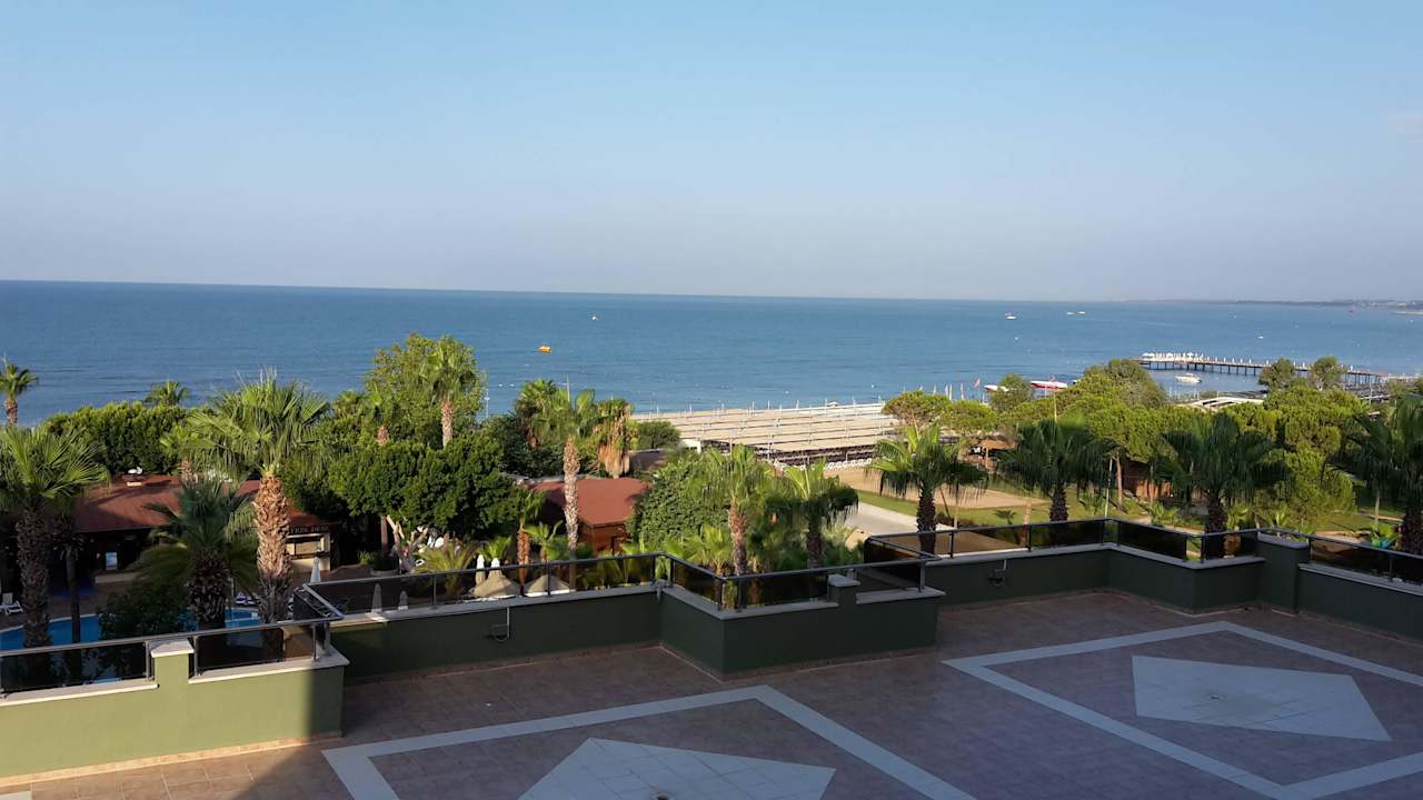 Ausblick aus Zimmer 202 Hotel Grand Side