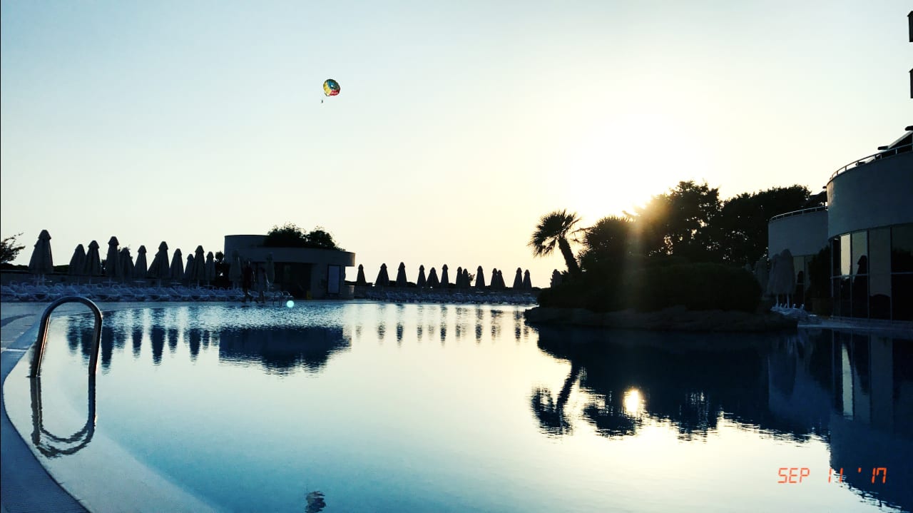 Ausblick Melas Resort Hotel