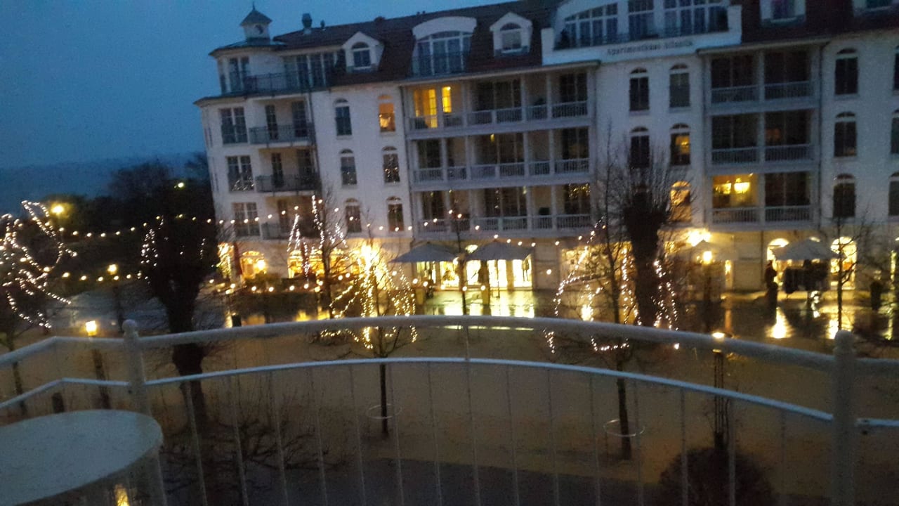 Blick vom Balkon A-ROSA Ostseehotel Kühlungsborn