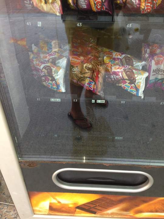 Verrosteter Getränkeautomat Club Hotel Drago Park