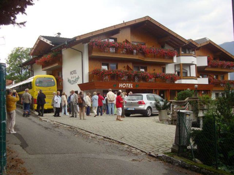 Außenansicht des Hotels Hotel Waldheim