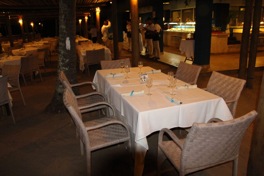Abendessen am Strand Grand Palladium Imbassai Resort & Spa