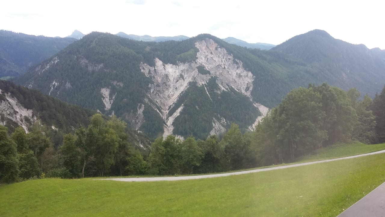 Ausblick Bergbauernhof Pension Irxner