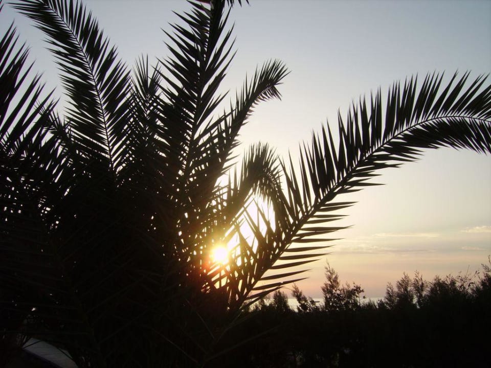 Einer von vielen Sonnenuntergängen Kırbıyık Resort Hotel - Alanya