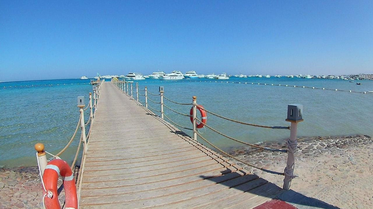 Haussteg Pickalbatros White Beach Resort - Hurghada