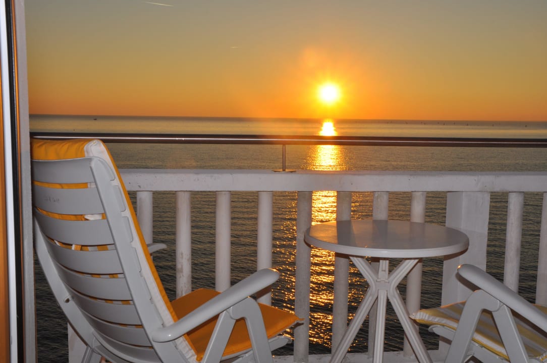 Sunset-Balkon Villa Marin